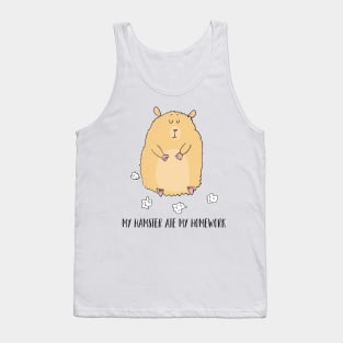 My Hamster Ate My Homework Tank Top